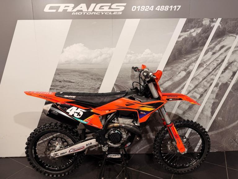 KTM 350 SXF 2026 MX BIKE ONLY 21 HOURS USE IN STOCK AT CRAIGS MOTORCYCLES