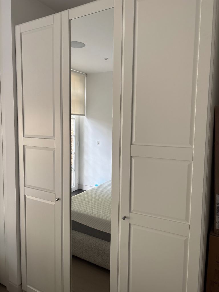 IKEA PAX wardrobe with two sections