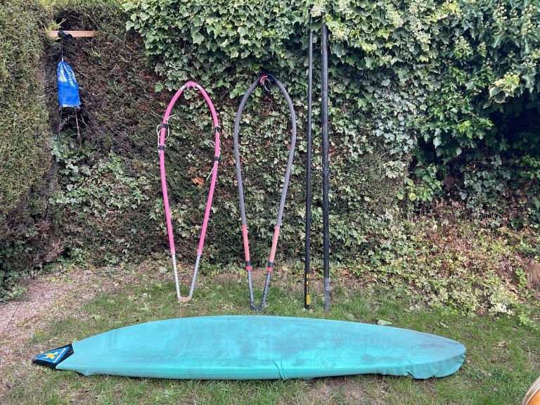 Complete Windsurfing Gear Set - Boards, Gaastra & Tushingham Sails, Masts, Booms