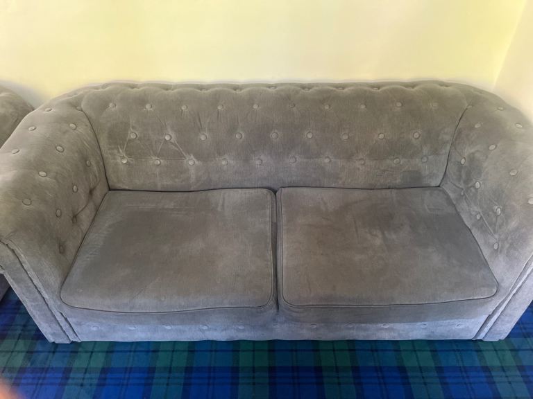 Grey chester sofa 