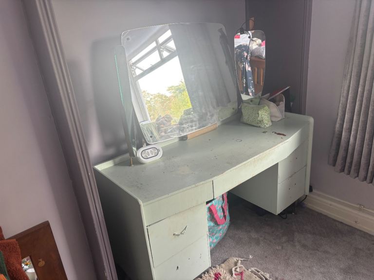 Vintage dressing table and wardrobe Link brand