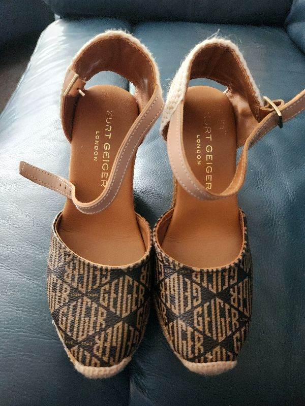 Kurt Geiger London Espadrille Heels - Good Condition