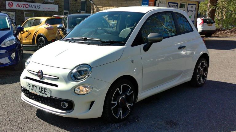 2017 Fiat 500 1.2 S Euro 6 (s/s) 3dr HATCHBACK Petrol Manual