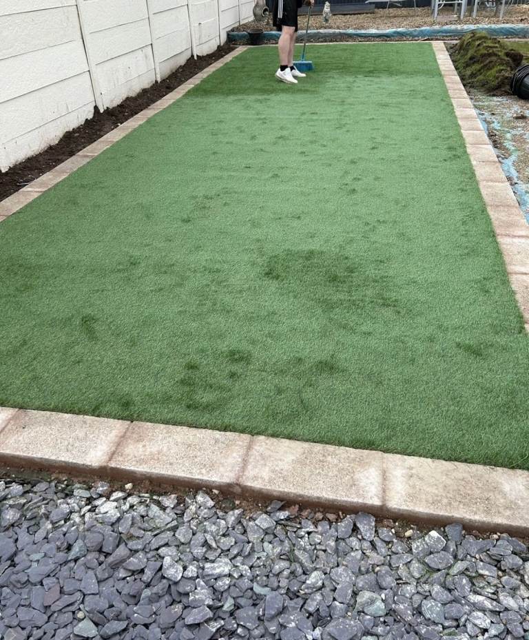 Luxury 20mm Artificial Grass – Realistic Lawn Turf | UV Resistant Garden & Patio Grass