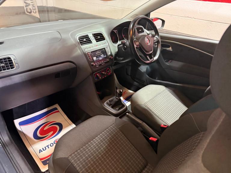 2017 Volkswagen Polo 1.2 TSI BlueMotion Tech Match Edition Euro 6 (s/s) 3dr HATCHBACK Petrol Manual