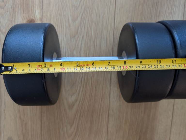 Dumbbells - pair of 20kg and pair of 28kg