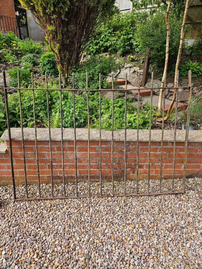 Wrought iron fence