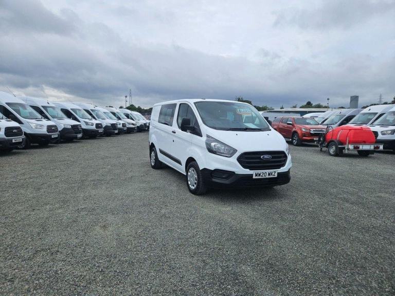 2020 ON 20 PLATE FORD TRANSIT CUSTOM 280 LEADER 5 SEATER CREW VAN ULEZ FREE ZONE