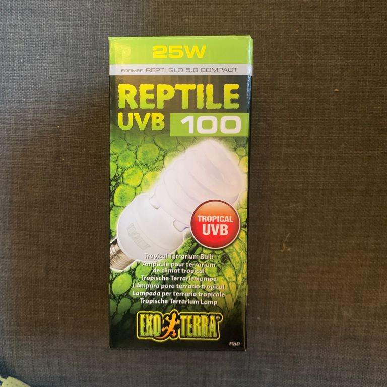 25w reptile UVB tropical UVB tropical terrarium brand new unopened