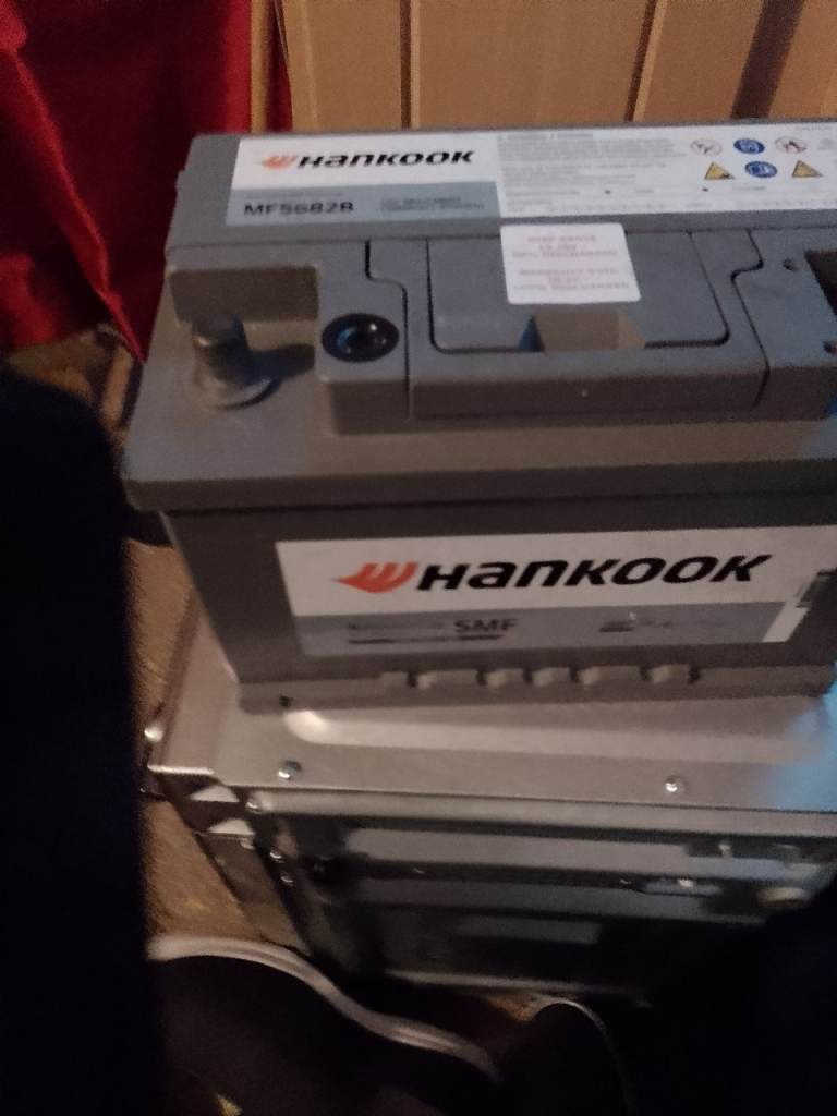 HANKOOK 12V CAR BATTERY TYPE MF 56828