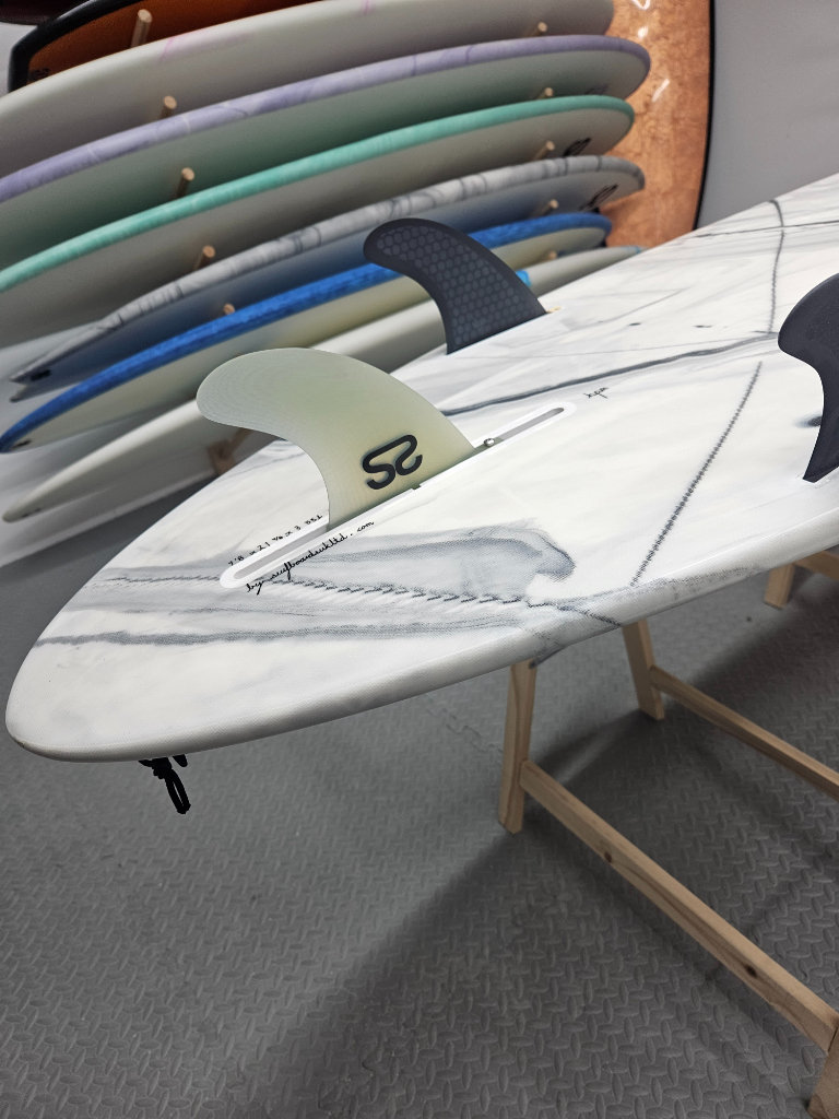Longboard Single Fin Centre Fin 4.5" Turn your 2+1 into a Thruster Set.