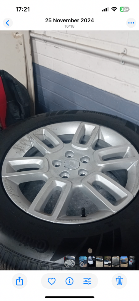 Continental tyres 19in