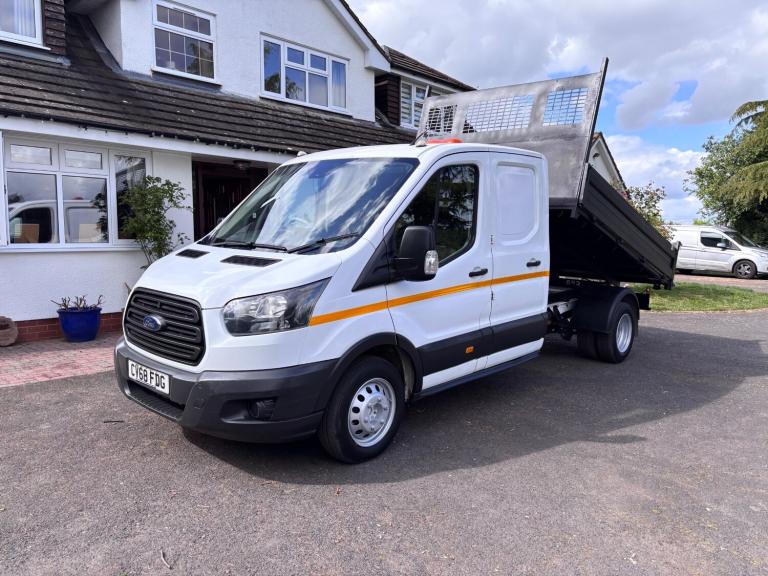 2018 Ford Transit 2.0 TDCi 130ps Double Cab/ Crew Tipper DRW Tipper Diesel Manual
