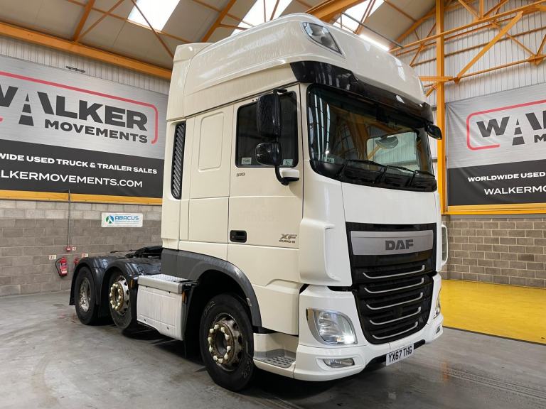 DAF XF106 510 SUPERSPACE *EURO 6* 6X2 TRACTOR UNIT – 2017 – YX67 THG