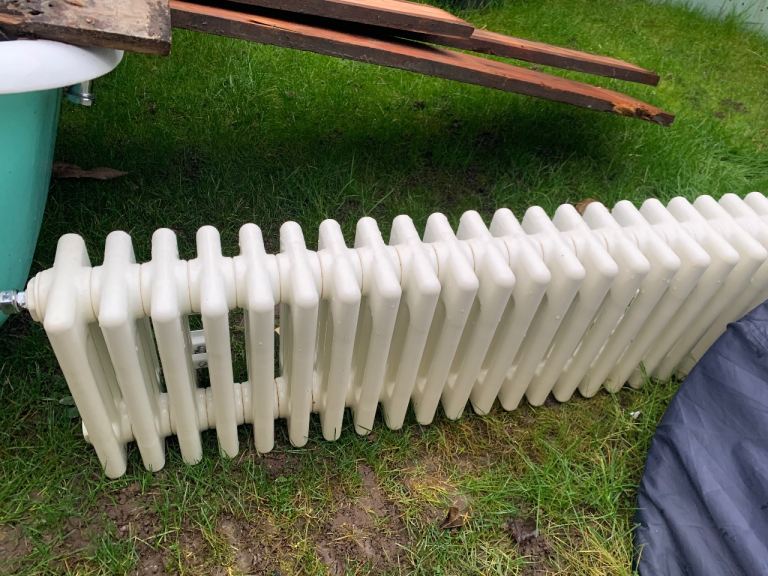 White radiator 