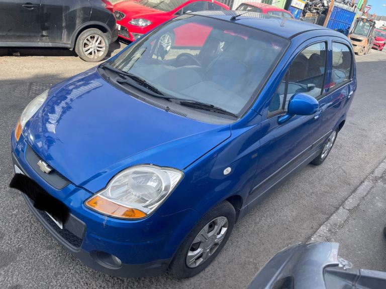 2010 Chevrolet MATIZ 1.0 Petrol B10S1 Blue 5speed BREAKING for parts