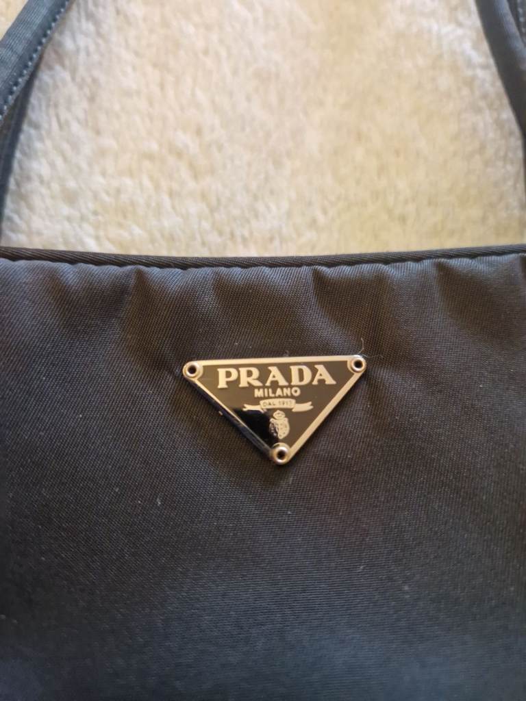 Prada black Tessuto bag