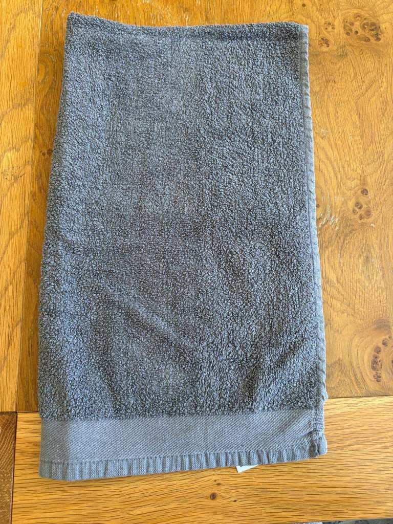 George Home Light Grey Hand Towels (Set of 2) 