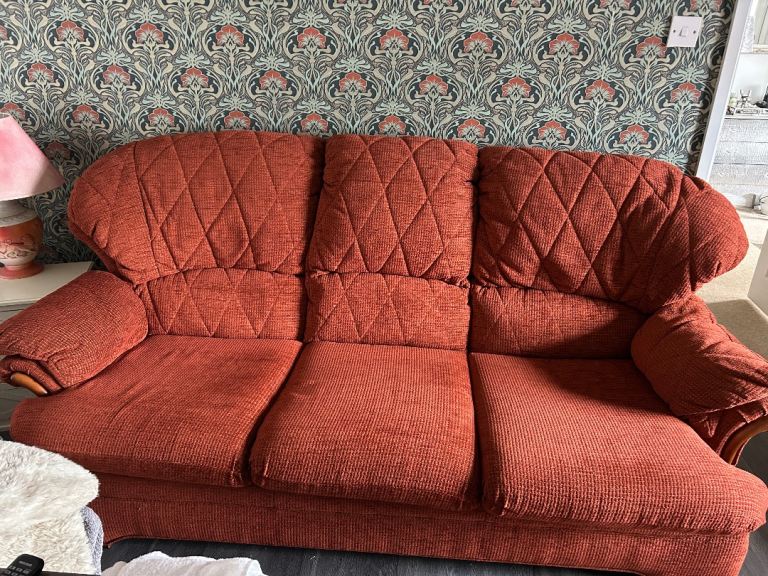 Sofa and armchair