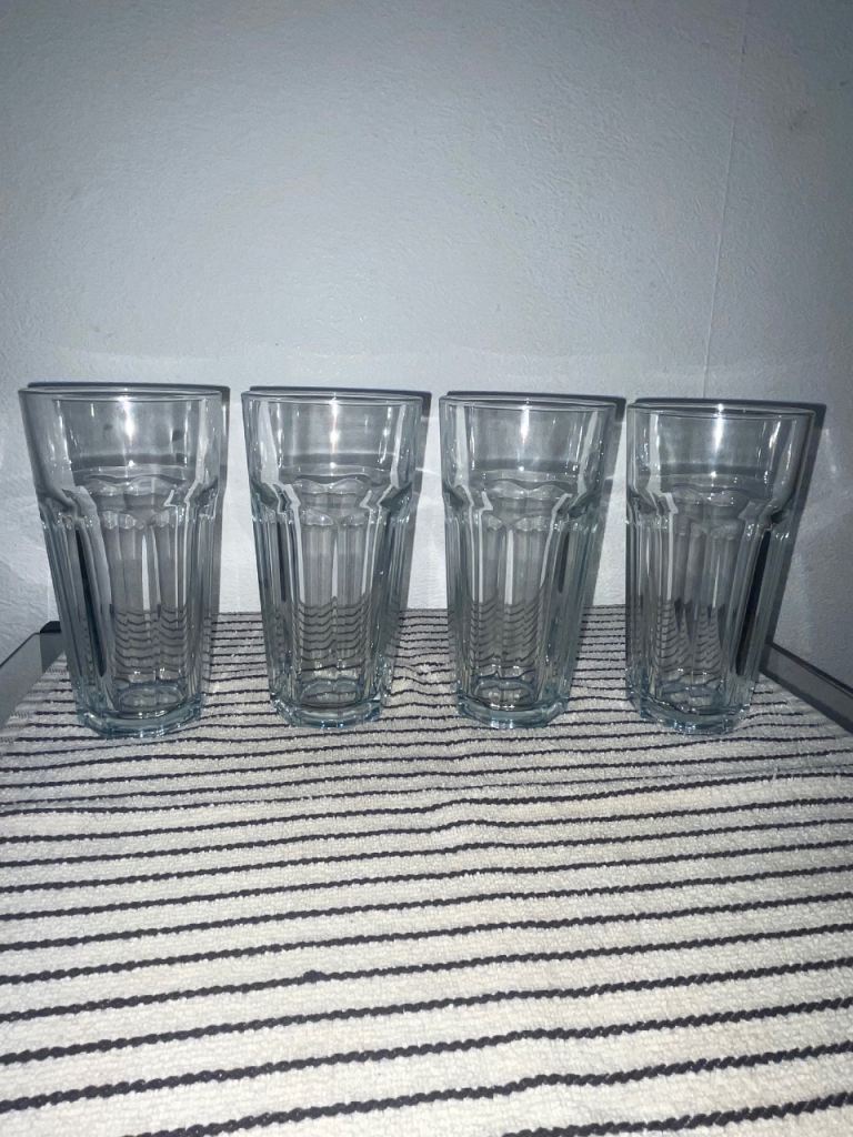Clear Glass Tumblers