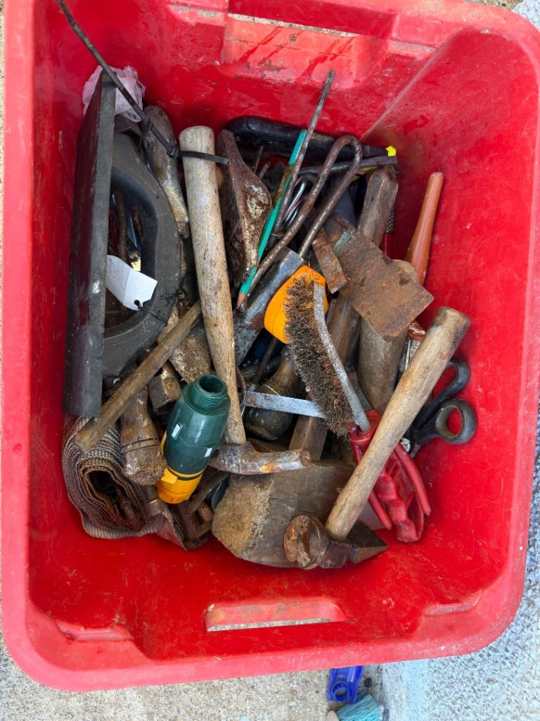 Mixed Hand Tools Job Lot (inc upholstery tools)– used Condition