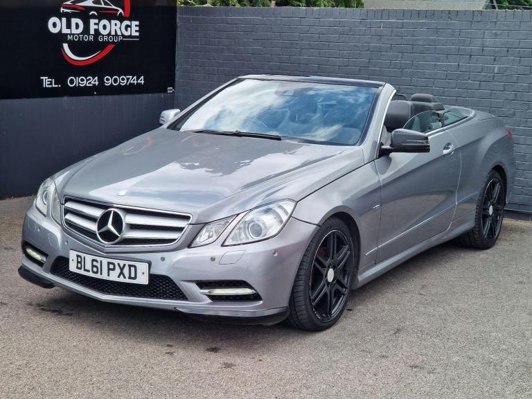 2012 Mercedes-Benz E Class 2.1 E250 CDI BlueEfficiency Sport Cabriolet G-Tronic+ Euro 5 (s/s) 2dr...