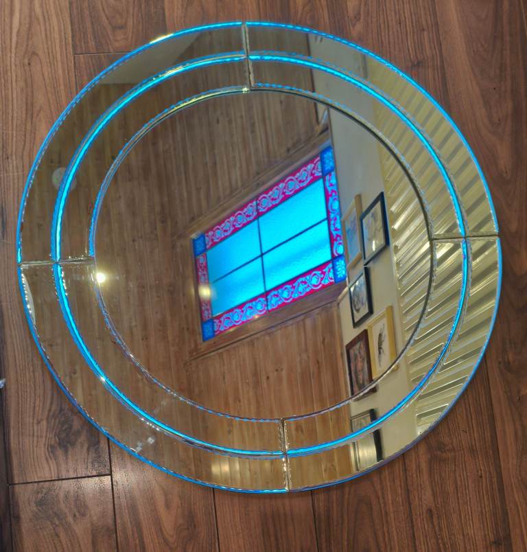 Round Gorgeous Bathroom Mirror Wall Mirror