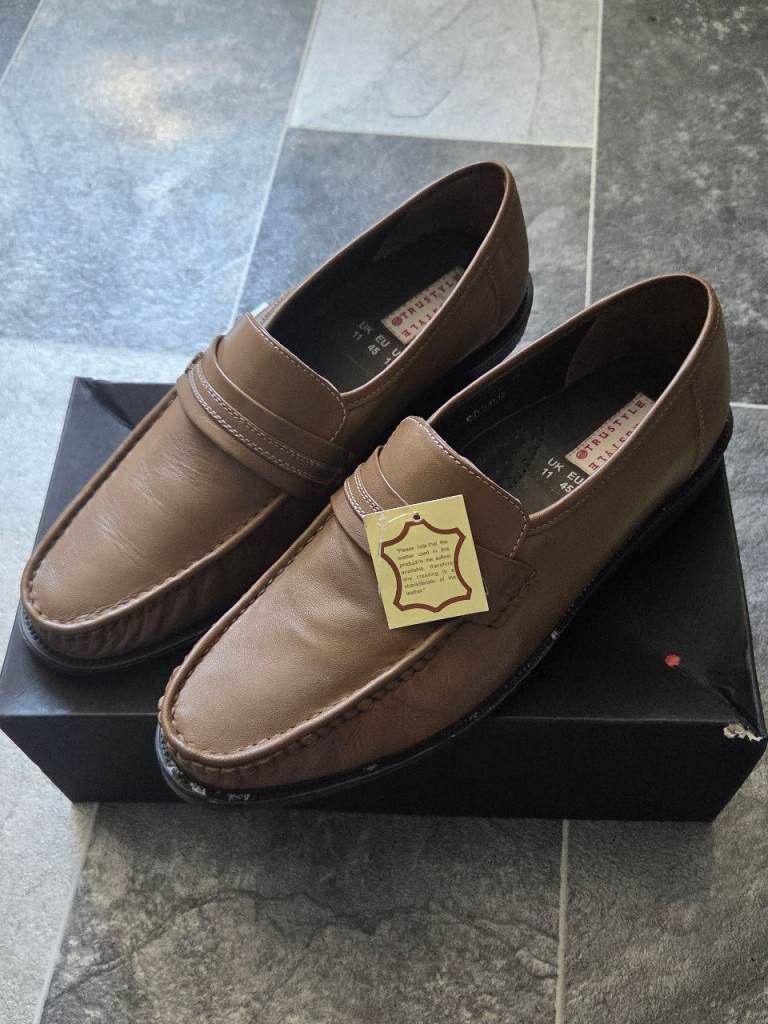 Trustyle Men's Brown Loafers - UK 11, New