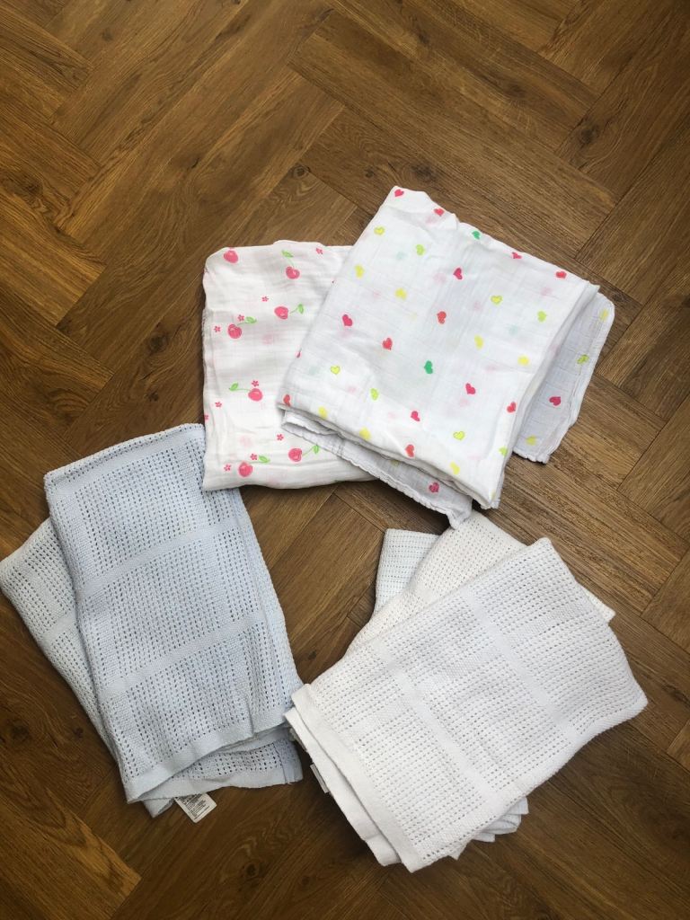 Baby swaddles and cellulose blankets