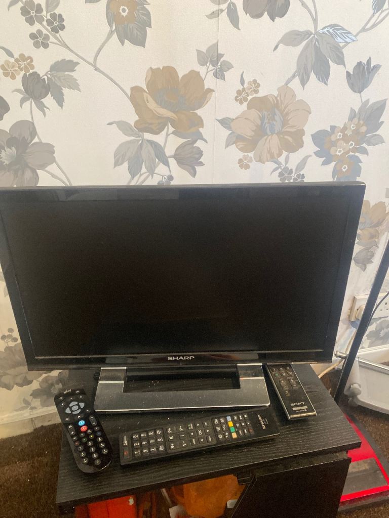 Sharp LCD TV with Remotes – Good Condition