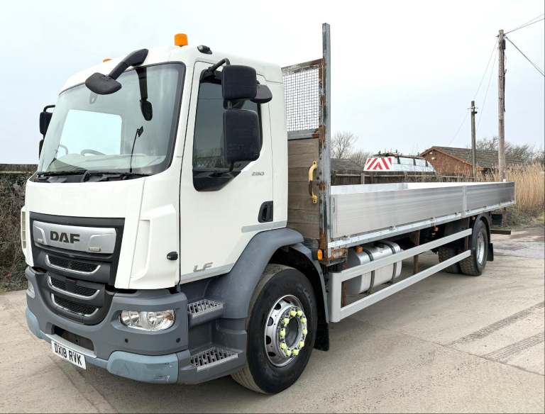 2018 DAF LF55,260 NEW ALLOY SCAFFOLD DOUBLE DROPSIDE 18 TON EURO-6 U-LEZ DAY CAB