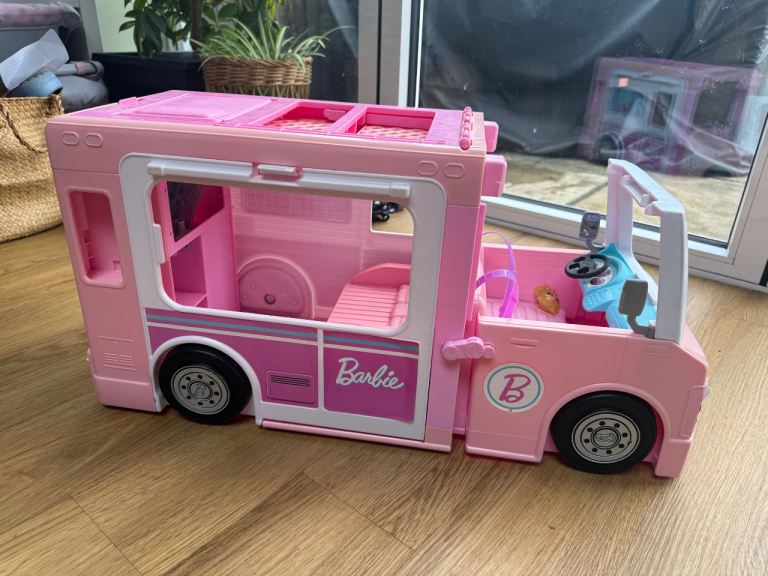 Barbie Food Truck Playset – Good Condition