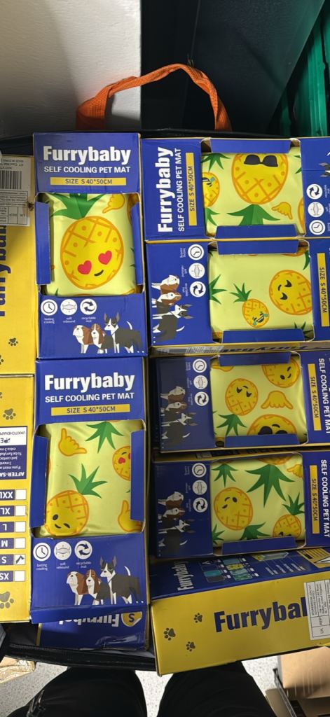 Furry baby Pet Self Cooling Mat Job Lot