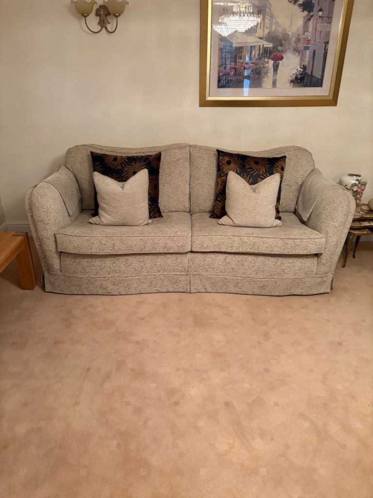 Two x 2 seater sofas 