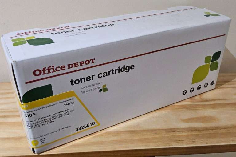 Office Depot Toner Yellow 410A CF412A 3825610