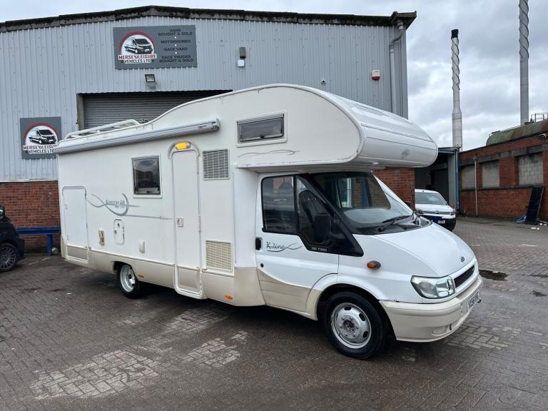 2006 Ford Transit KENTUCKY CAMP CORAL 4 6 BERTH MOTORHOME, RACE VAN, RACE TRUCK, GARAGE Motorhome...