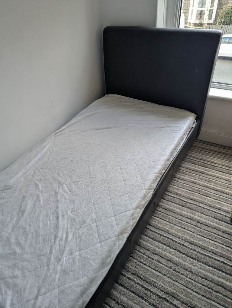 Single Bed and mattress 