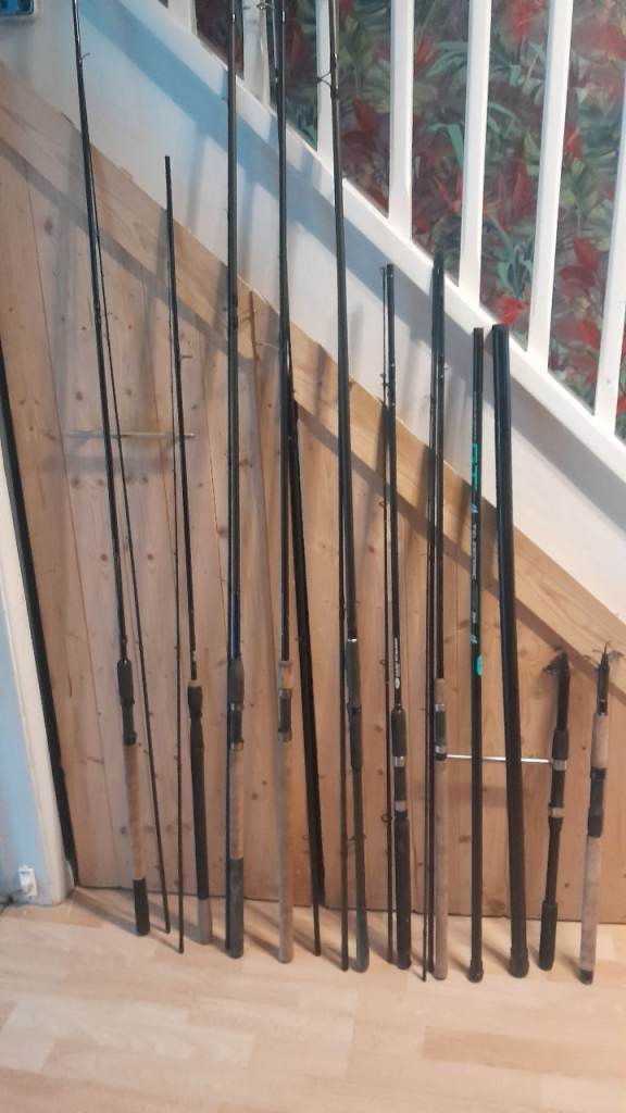 Various Fishing Rods - £5-£30, bargains, some unused