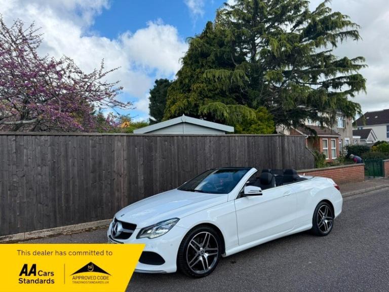 2013 Mercedes-Benz E Class E220 CDI AMG Sport 2dr 7G-Tronic CONVERTIBLE Diesel Automatic