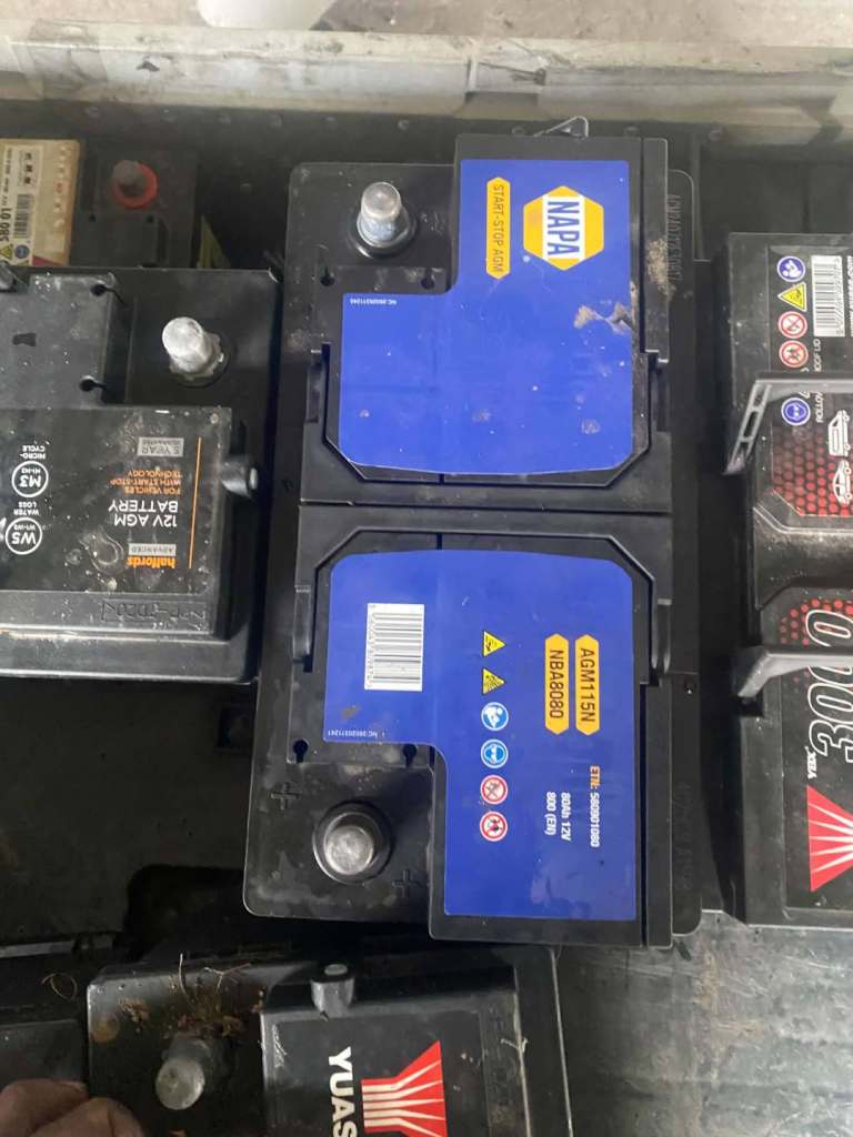Van or car batteries