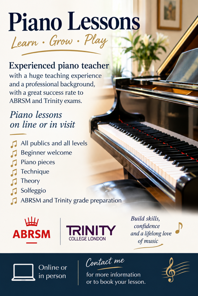 PIANO LESSONS 