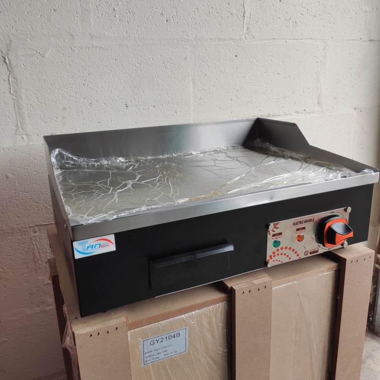 Offer Price Commercial Electric Griddle 55cm With Heavy Duty Element Hot Plate