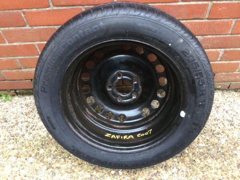 Zafira Spare Wheel & Tyre