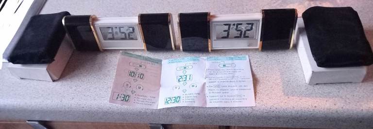 image for 2 Travel Clocks