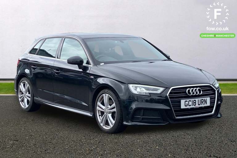 2018 Audi A3 2.0 TFSI S Line 5dr [Tech Pack] Hatchback PETROL Manual