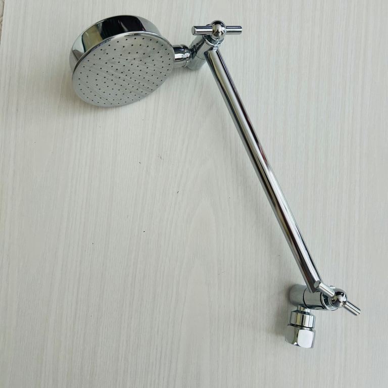 Chromium Plated Shower Head with 9” Extension-Brand New-Unused-Original Box