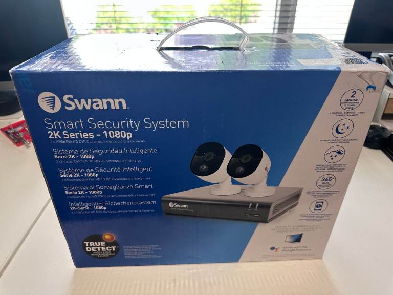 Swann 2K Series 1080p Smart Security System – New