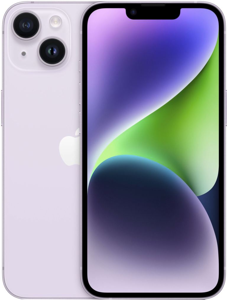 Apple iPhone 14 - Purple.