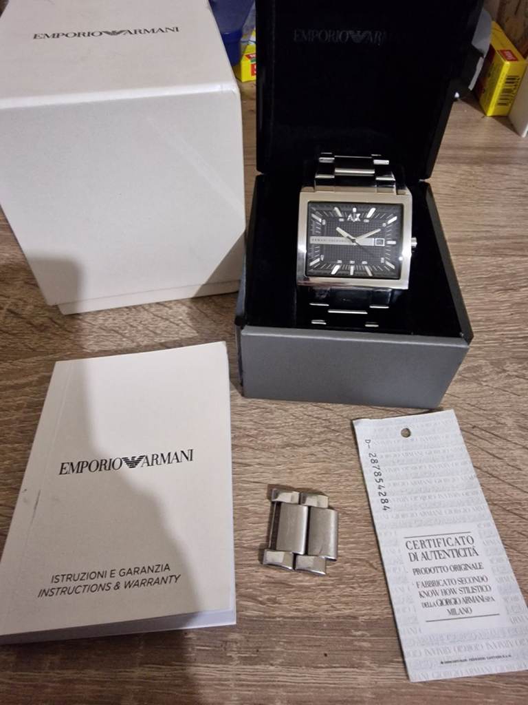 Mens Armani Exchange Retro watch 