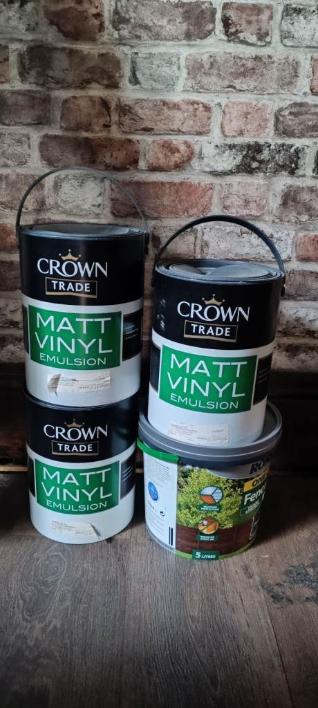 House Clearance DIY materials | paint | buckets | ladders 